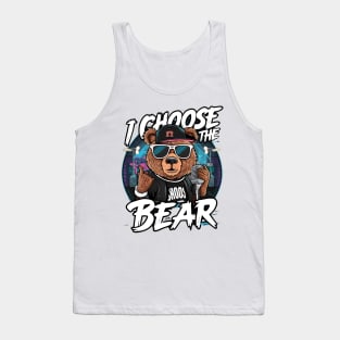 Music lovers: i choose the Bear. Tank Top